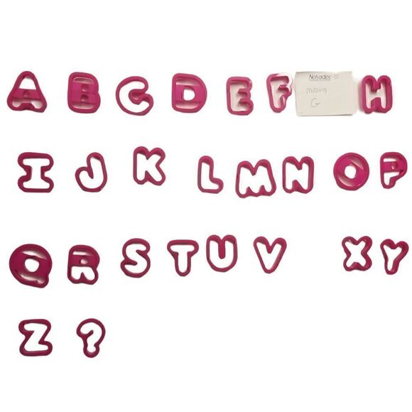 Vintage Wilson 101 Cookie Cutters Holidays Numbers Lettters Animals IOB - Picture 14 of 14